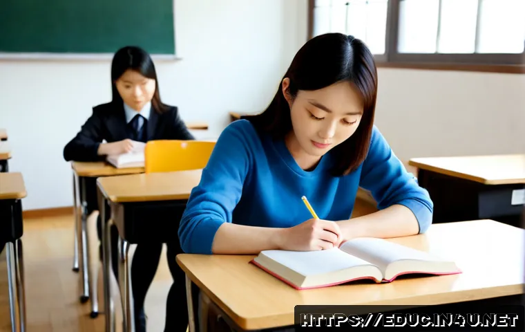 Home 17 교육 법과 윤리 - Photorealistic university ethics class, a diverse teacher guiding adult students in a bright modern ...